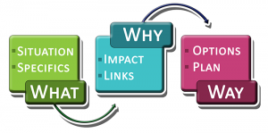 Illustration of the 3W Feedback  Model.